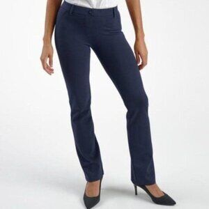 Betabrand Straight Leg Classic Dress Pant Yoga Pants Wrinkle Resistant XS PETITE